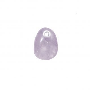 Colgante Agujero Cuarzo Rosa 2.5cm